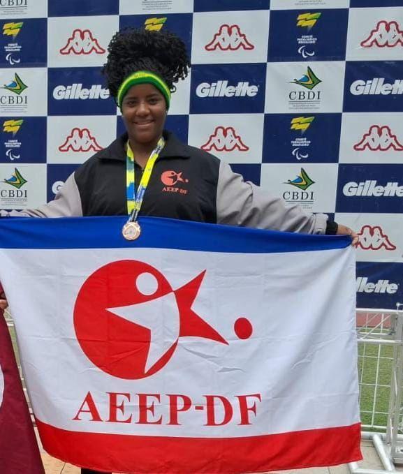 Atleta de Sobradinho, Vitória Alves conquista três medalhas no Campeonato Brasileiro de Atletismo da CBDI 2025